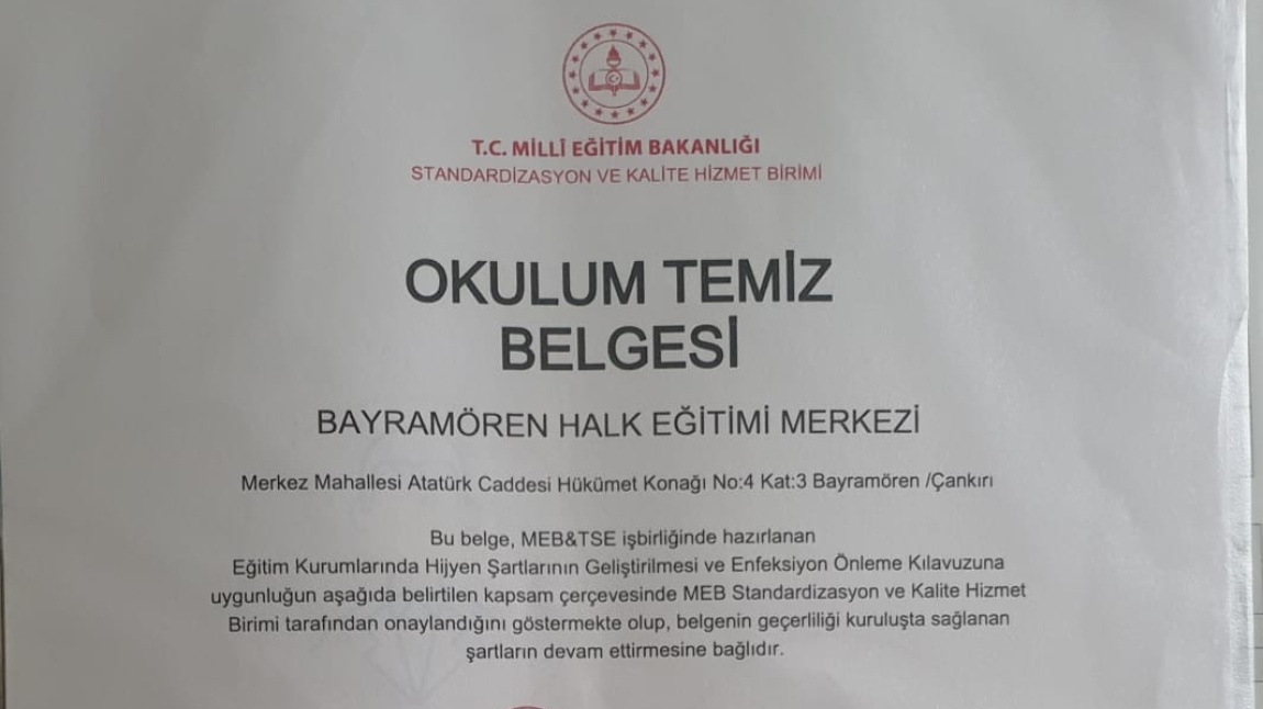 Okulum Temiz!